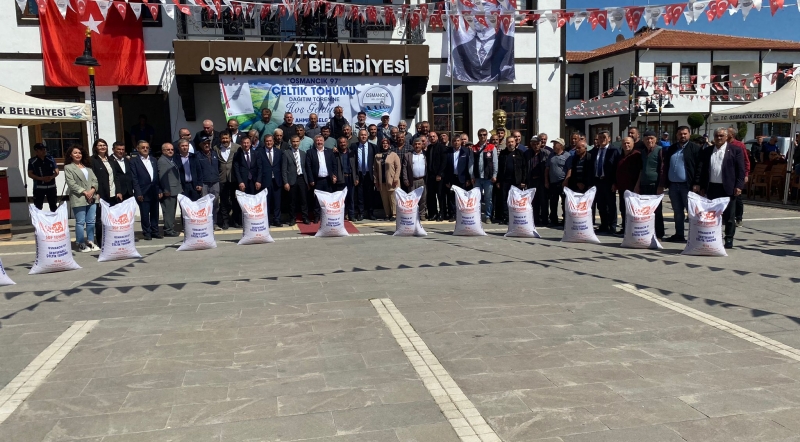 ÇELTİK DAĞITIM TÖRENİNE KATILIM.